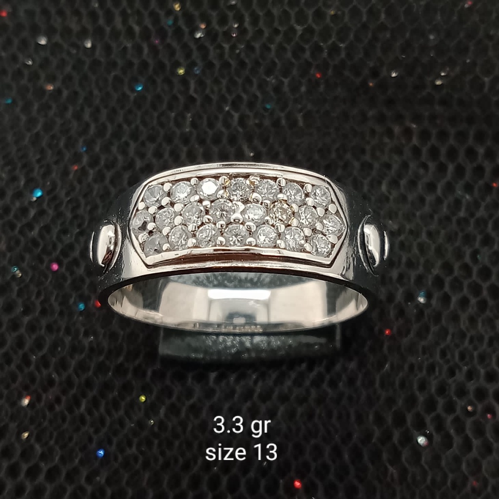 Cincin emas 17K - 3.3 gr kadar 750 - 3957