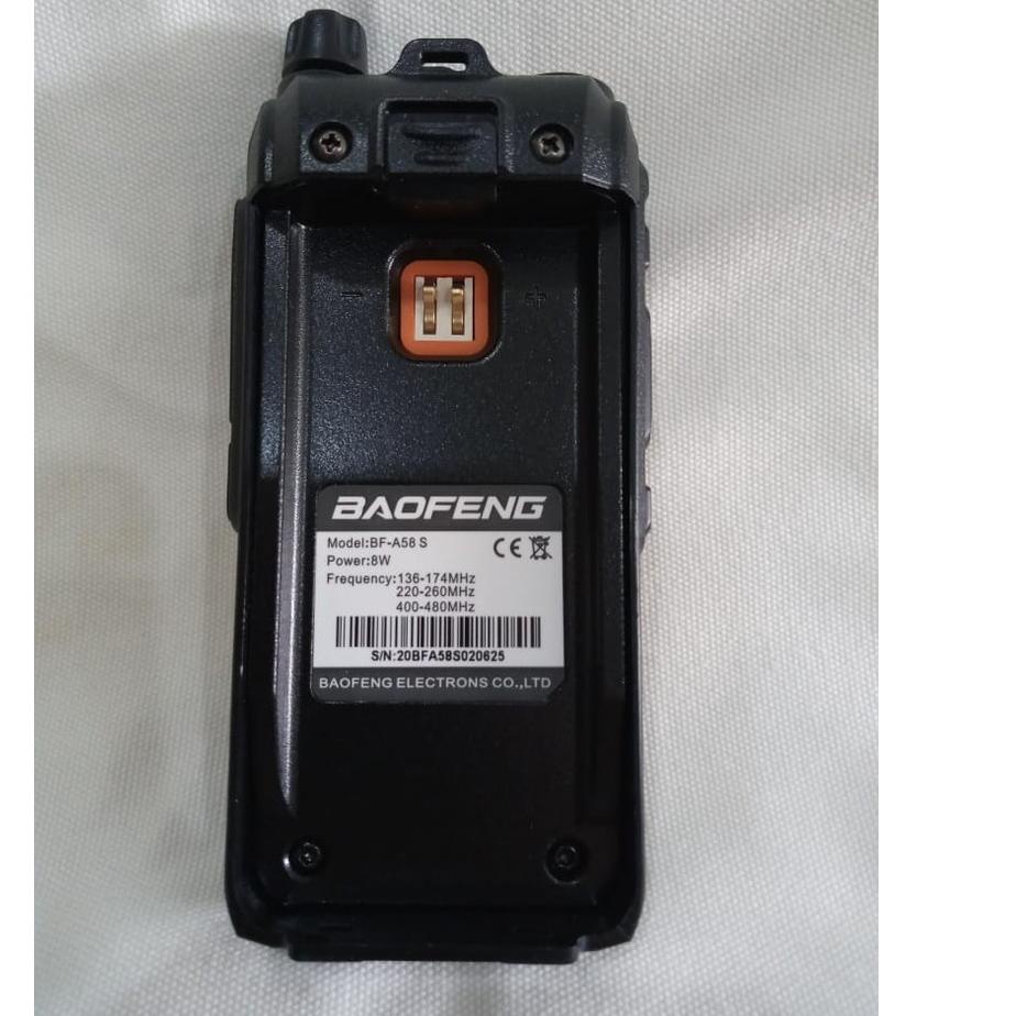 Stok Terbaru HT Baofeng A58 S TRI BAND, BF-A58 S A 58S BF A58S TRIPLE VHF UHF  8 W Watt TRIBAND next