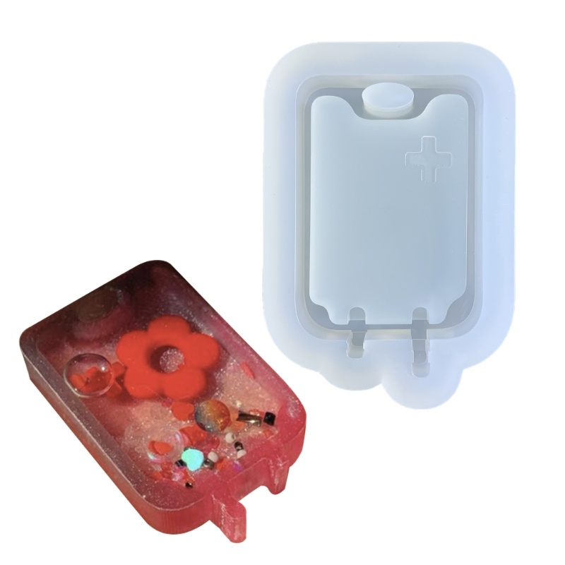 Siy Cetakan Resin DIY Bahan Silikon Untuk Dekorasi Gantungan Kunci