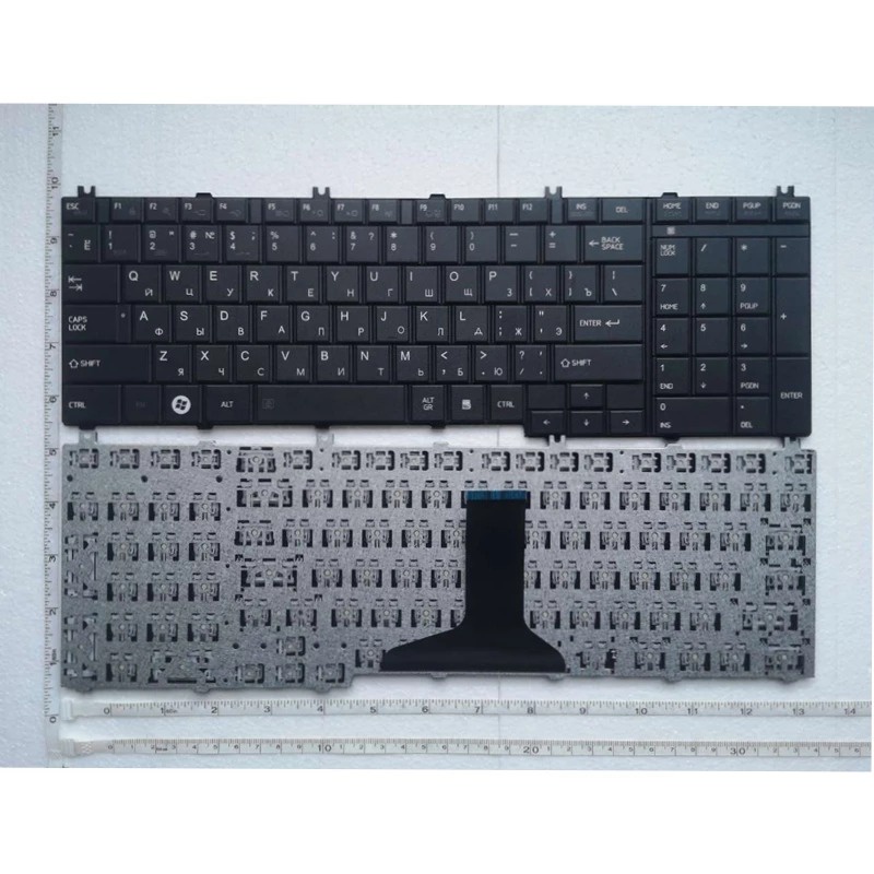 Keyboard TOSHIBA Satellite Pro L770 L670 L750 L675 L650 L655 C660 C650 C655 C665 L775 L655D C650D HITAM