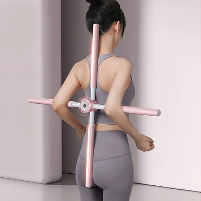 Tongkat Yoga Pilates / Back Stretch Sticks / Yoga Stick Tongkat / Alat Bantu Yoga Penegak Punggung