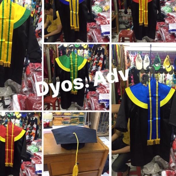 Toga wisuda TK toga tk baju toga TK anak-anak bahan satin berkualitas