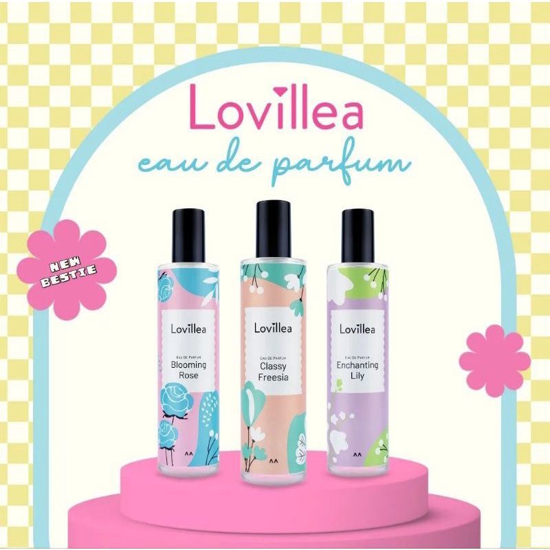 LOVILLEA EAU DE PARFUM PARFUM MANDOM PARFUM MURAH PARFUM CEWEK