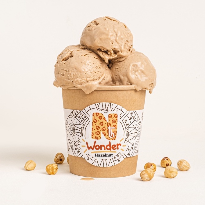 

Hazelnut Dessert Gelato by Nth Wonder - Full Pint