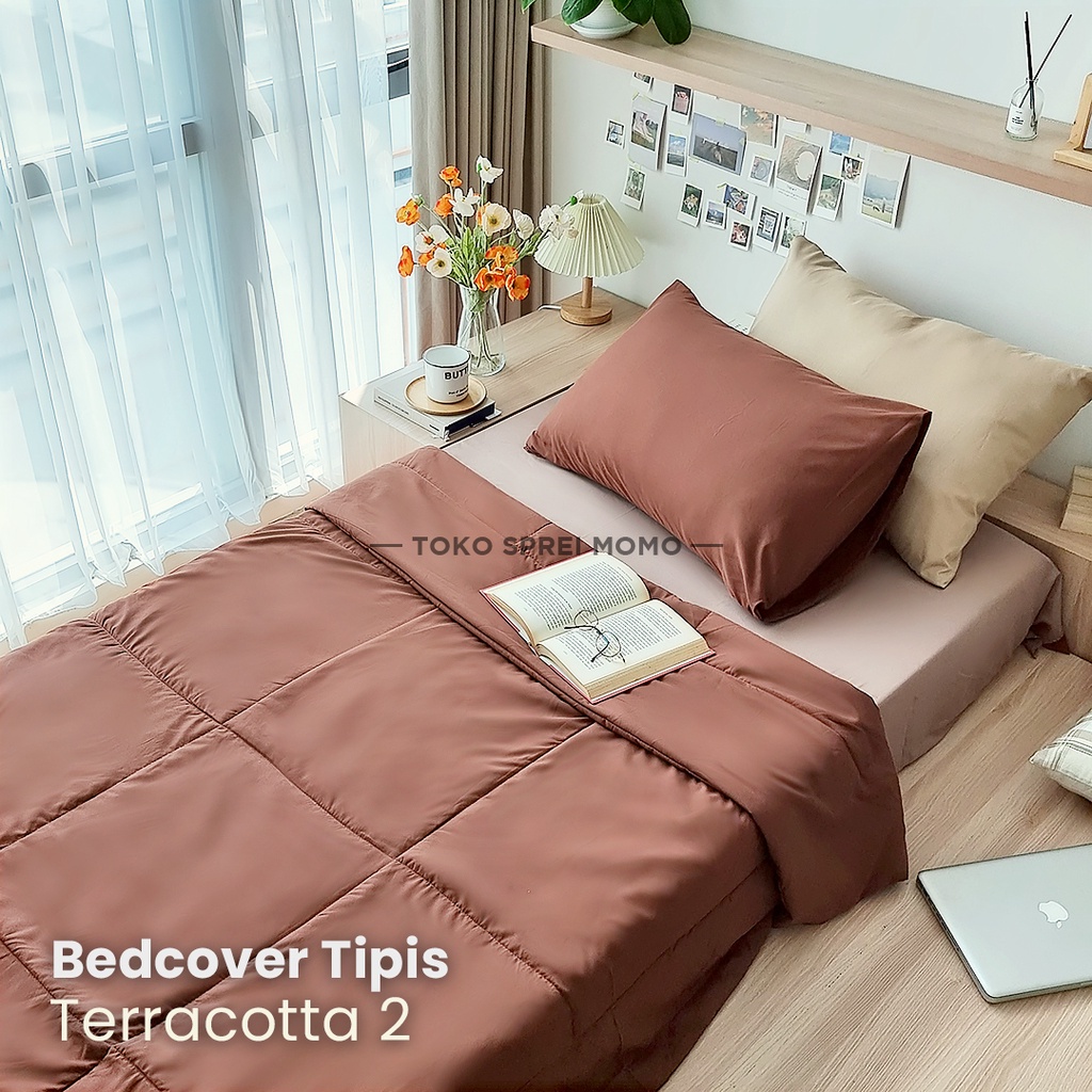 Bedcover Double Lite Edition - Microtex Seri 01 - Selimut Saja