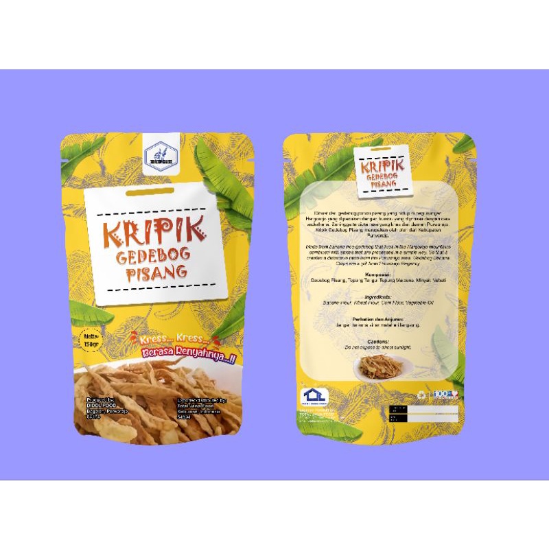 

Keripik Gedebog Pisang Kekinian