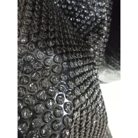 

Plastik bubble wrap hitam dan bening wellpack uk 125cm x 50m - Hitam