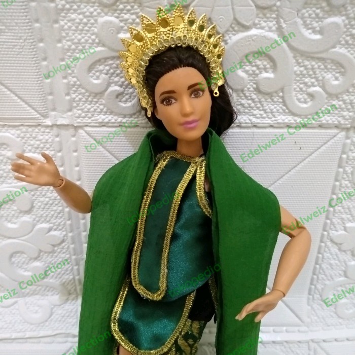 BAJU BARBIE CURVY/ NYI RORO KIDUL/ PENARI/ TBLEAGUE/ PHICEN BN614, BONEKA TERBARU