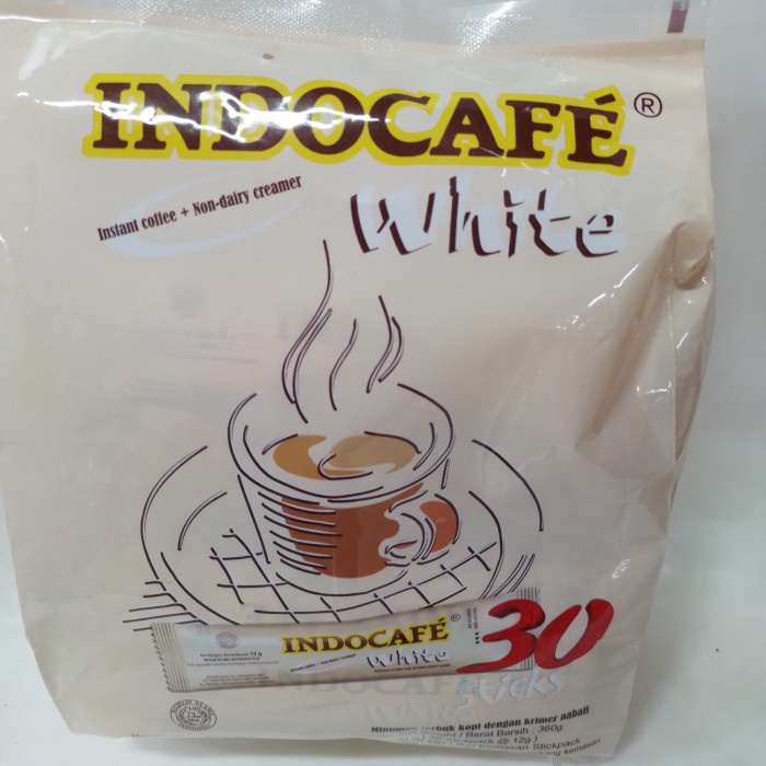 

INDOCAFFE WHITE 30 STICKS