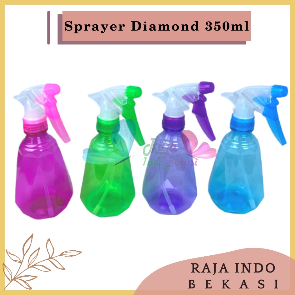 Semprotan Sprayer Scarlet Diamond 350 Ml Sprayer Semprotan Multifungsi 350ml MANDI BURUNG CUCI SANGKAR KANDANG TANAMAN PEMBERSIH KACA - Botol spray/sprayer 350 ml/semprotan 350 ml prisma