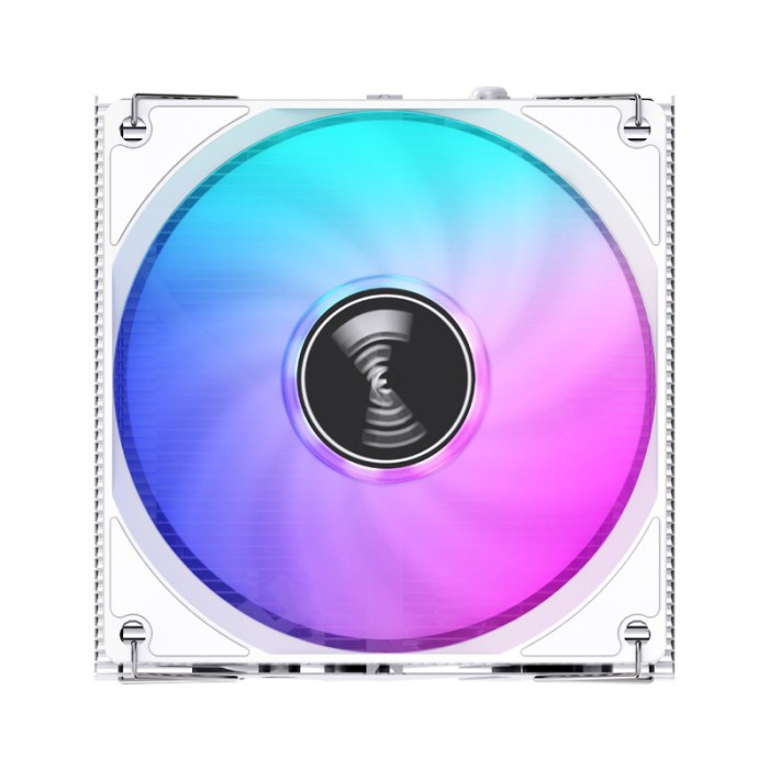 Jonsbo HX4170D White RGB CPU Fan Cooling - HSF Cooler Low Profile