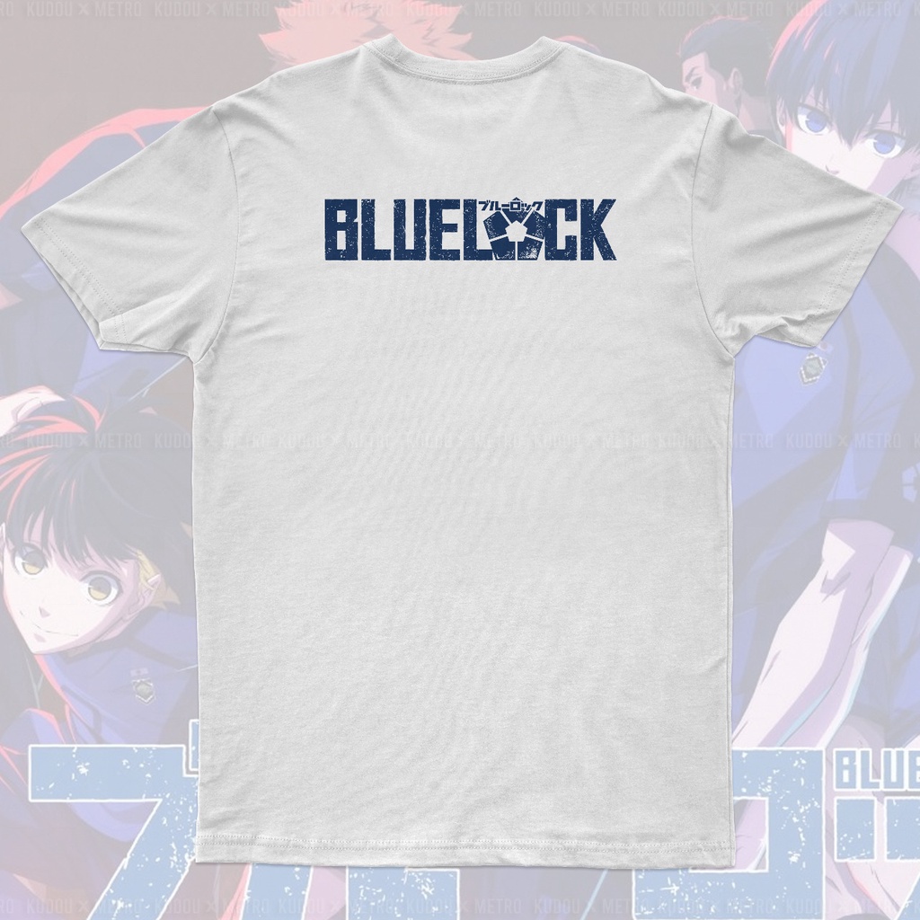 Tshirt Blue Lock Logo Anime Manga Premium Unisex