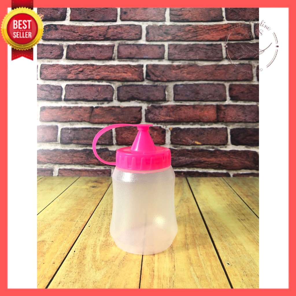 GOS -B115- Botol Kecap Saus - Botol Isi Ulang - Wadah Kecap dan Saus - Botol Plastik Kecap