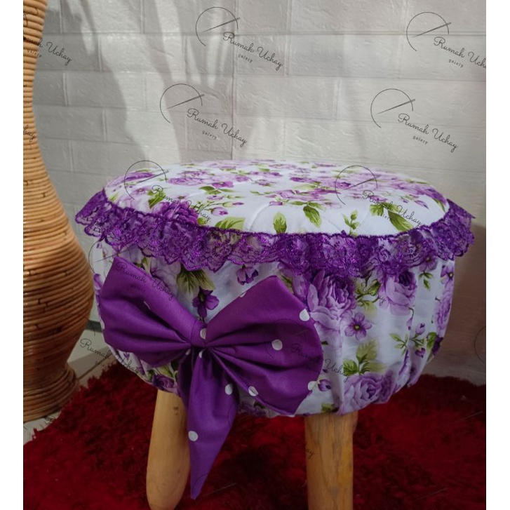 cover stool shabby