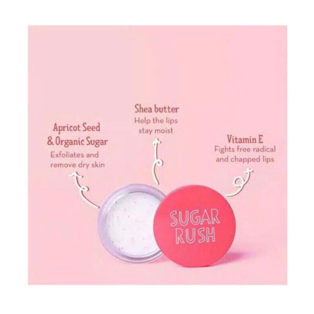 Emina Sugar Rush Lip Scrub 4.2 gr