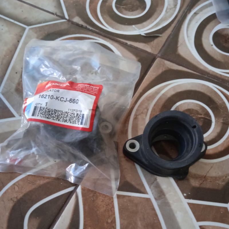 Manipol karet intake tiger revo original pnp GL max pro MEGARPO GL100 CB