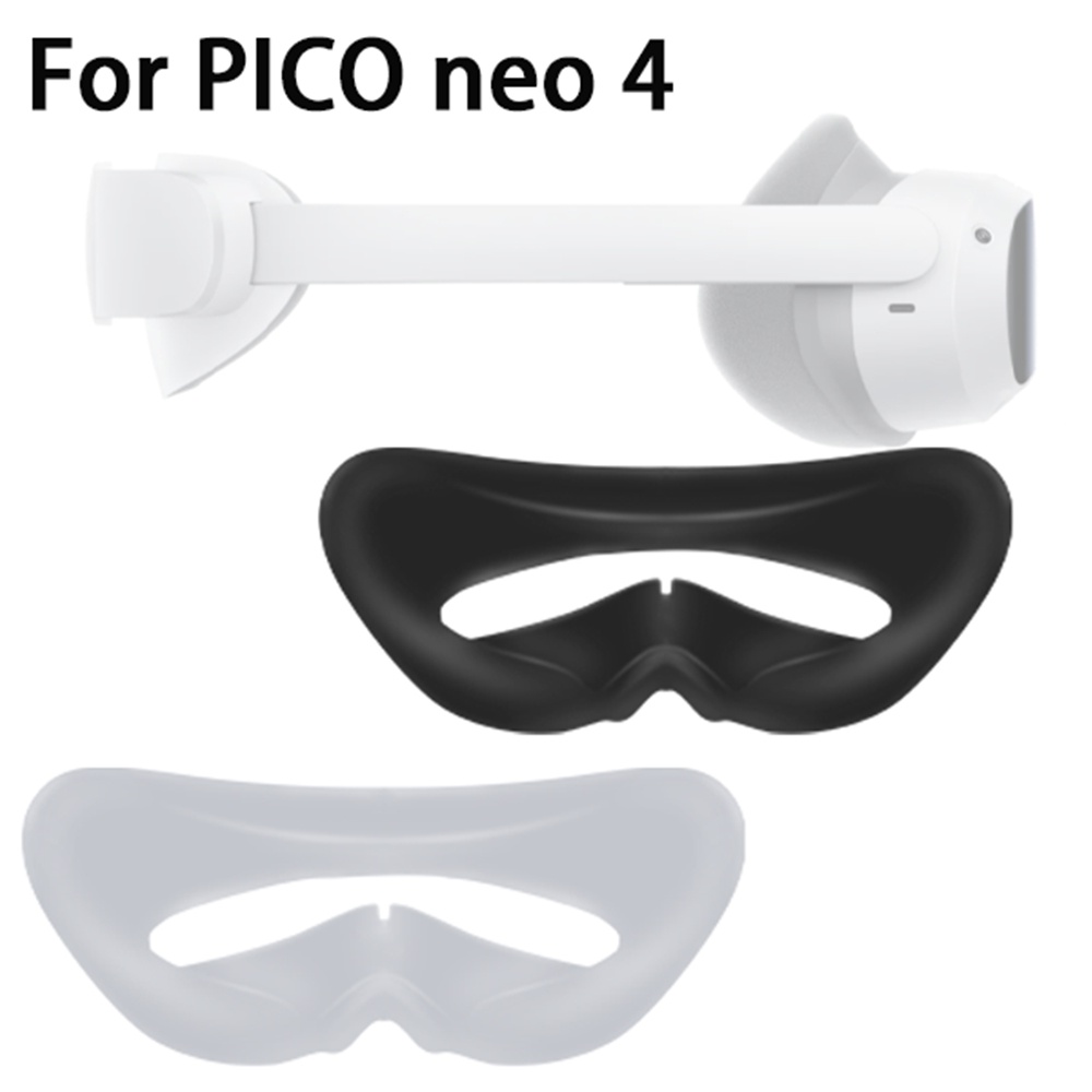 Cover Pelindung Mata Bahan Silikon Breathable Anti Keringat Untuk Pico 4 VR Headset