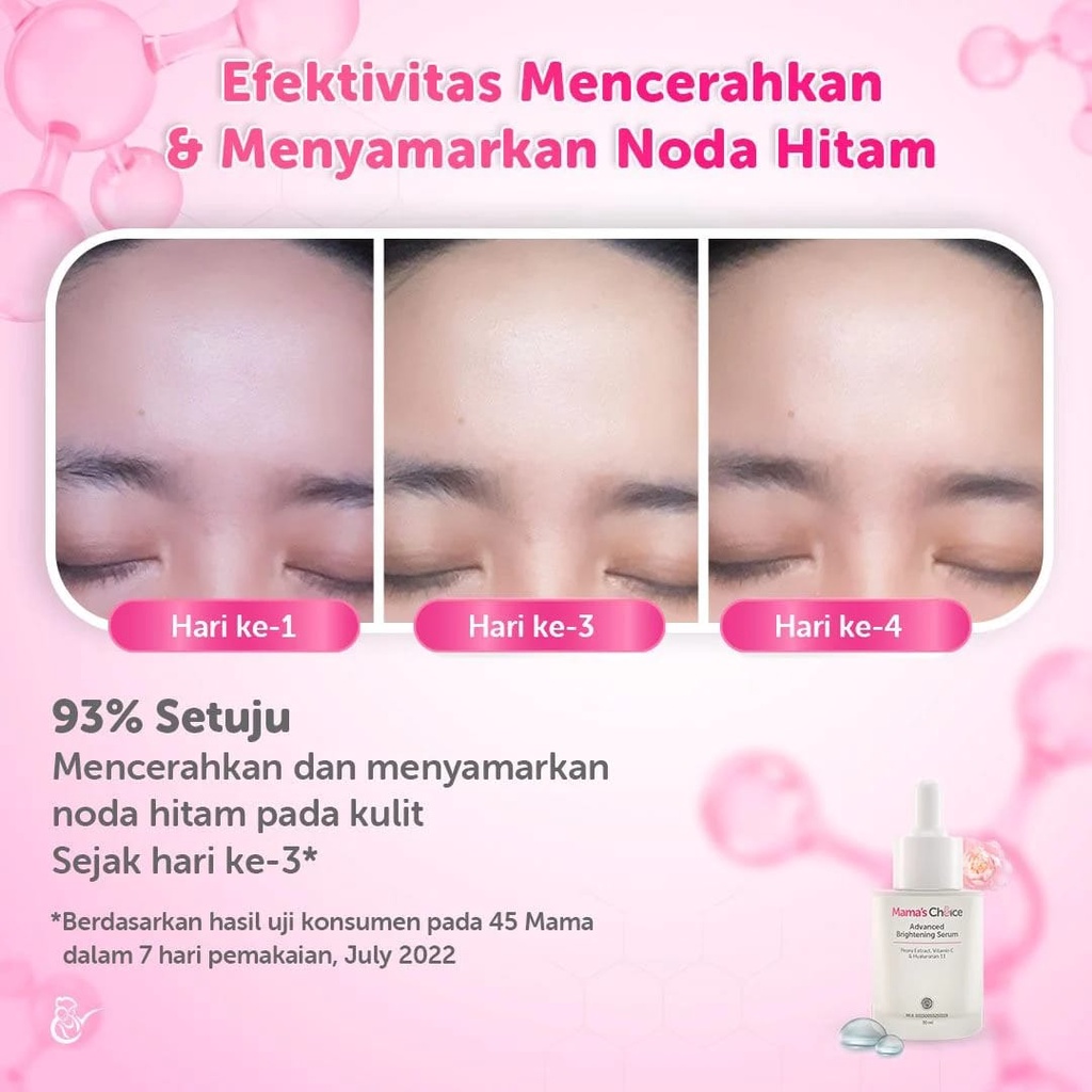 SERUM WAJAH / ADVANCED BRIGHTENING FACE SERUM MAMA'S CHOICE