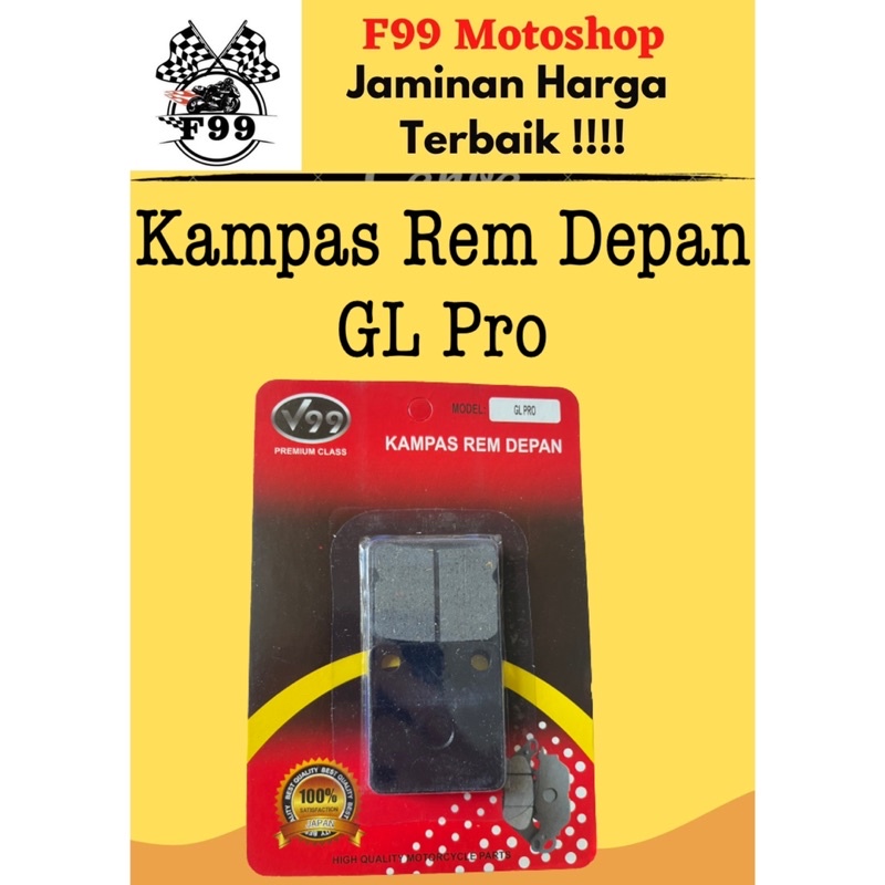 Kampas Rem Depan GL Pro