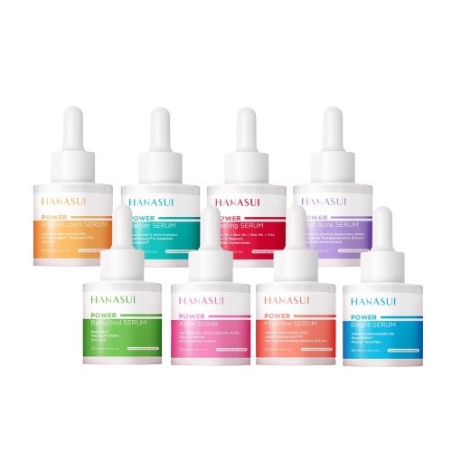 HANASUI Power Serum Series | Serum Acne | Serum Bright | Serum Bakuchiol | Serum Peeling