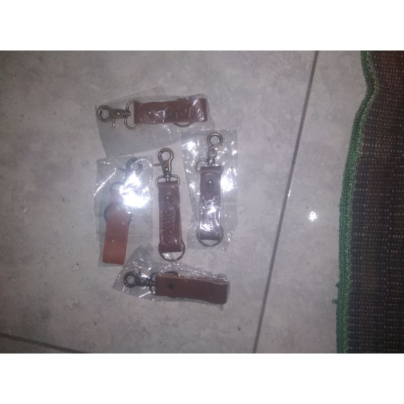 gantungan kunci kulit original CB POLICE JOGJA