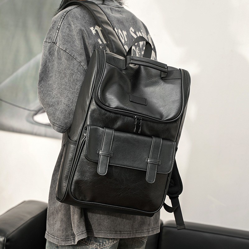 Tas Ransel Kulit Pria / Backpack Kulit Pria / Tas Kulit Pria (HOOK)