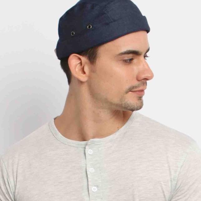 Topi Miki Hat Peci Allahuakbar Muslim Edisi Islamic Designs - All Size - Hitam