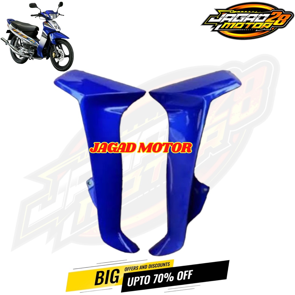 Sayap Luar Yamaha Fizr Fiz R Biru / Cover Sayap Luar Yamaha Fizr Fiz R Biru / Legshield Luar Yamaha Fizr Fiz R Biru