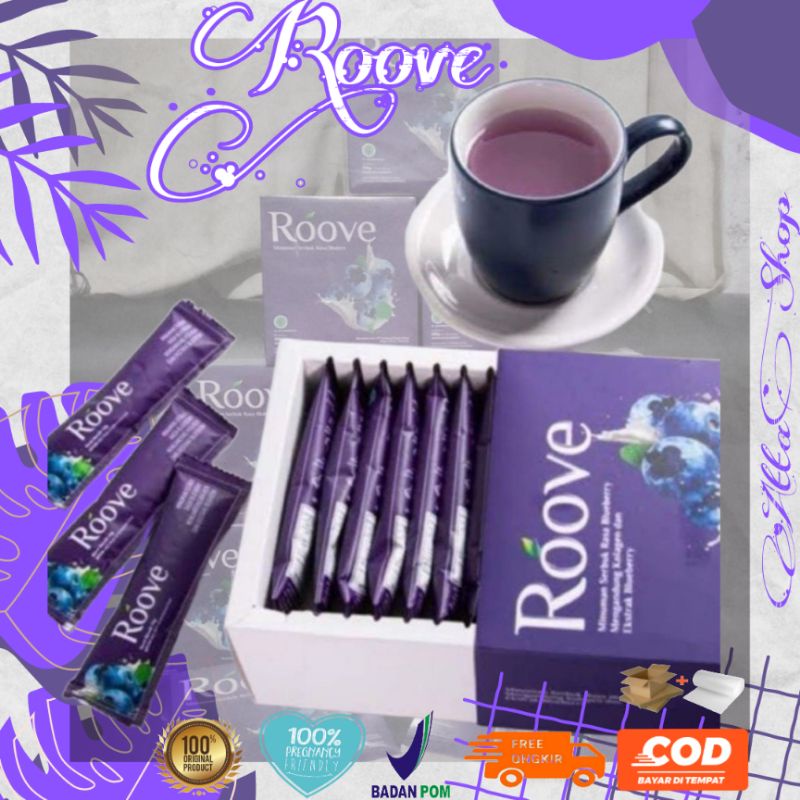 Roove Colagen Drink Ecer Suplemen Kecantikan Pemutih Badan Anti Aging