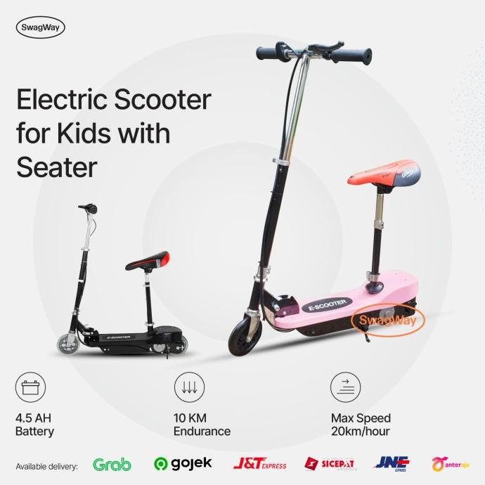 Mini Skuter Elektrik Electric Scooter Mainan Anak Segway Hoverboard stock ada