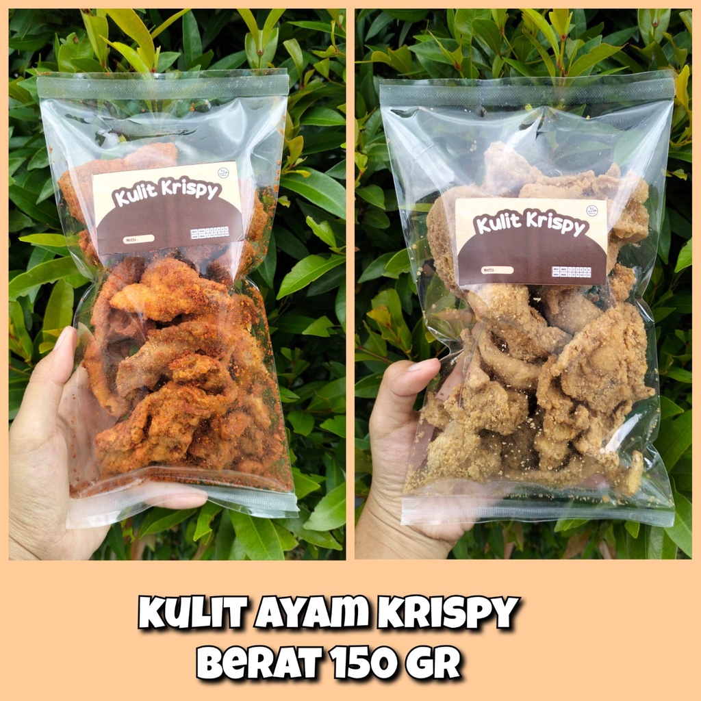 

kulit ayam krispi 150 gr