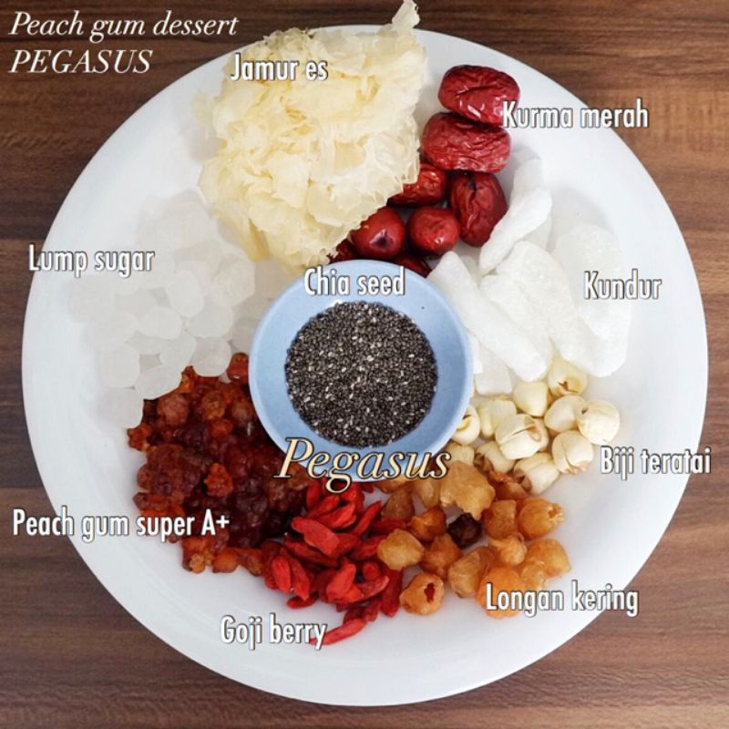 

Pegasus Peach Gum Dessert