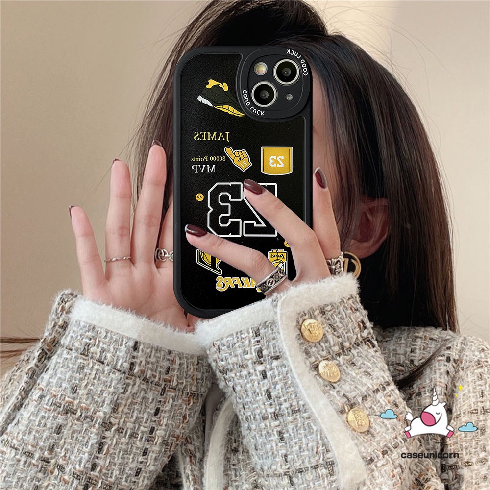 Soft Case TPU Motif Kobe Bryant Untuk IPhone 11 7 8 6 6s Plus 13 12 14 11 Pro MAX 14 Plus XR X XS MAX SE 2020