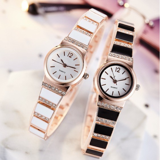 PROMO JAM TANGAN WANITA MURAH IMPOR TERBARU FASHIONABLE DESIGN YANG ELEGANT MEWAH SERTA w180