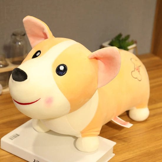 Bantal Boneka Karakter Hewan Anjing Chorgi Mainan Boneka Anak Terbaru Lucu Imut