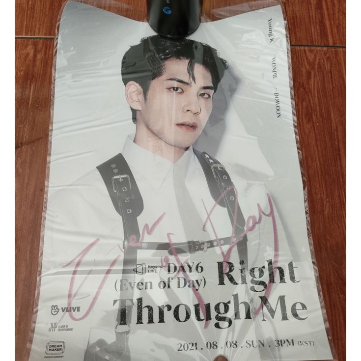official Poster Wonpil Eod Right Through me