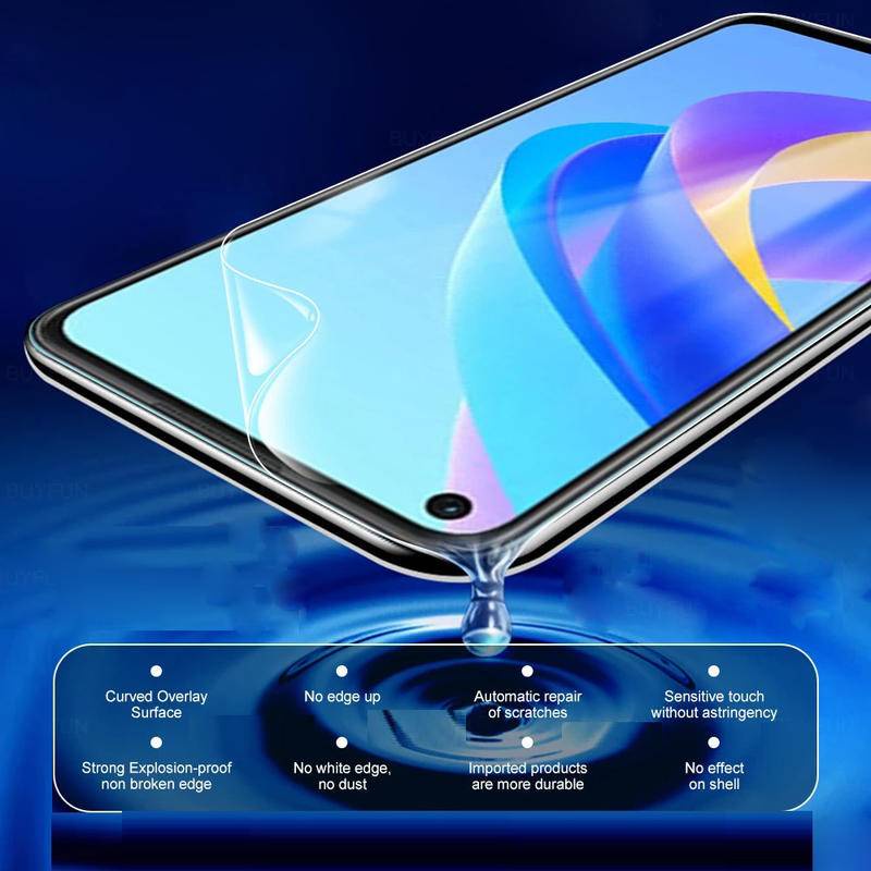 1-3pcs Film Hydrogel Pelindung Layar Full Cover Untuk Oppo Reno 3 4 5 6 7 4Z 5Z 7Z Lite Pro Plus 4G 5G