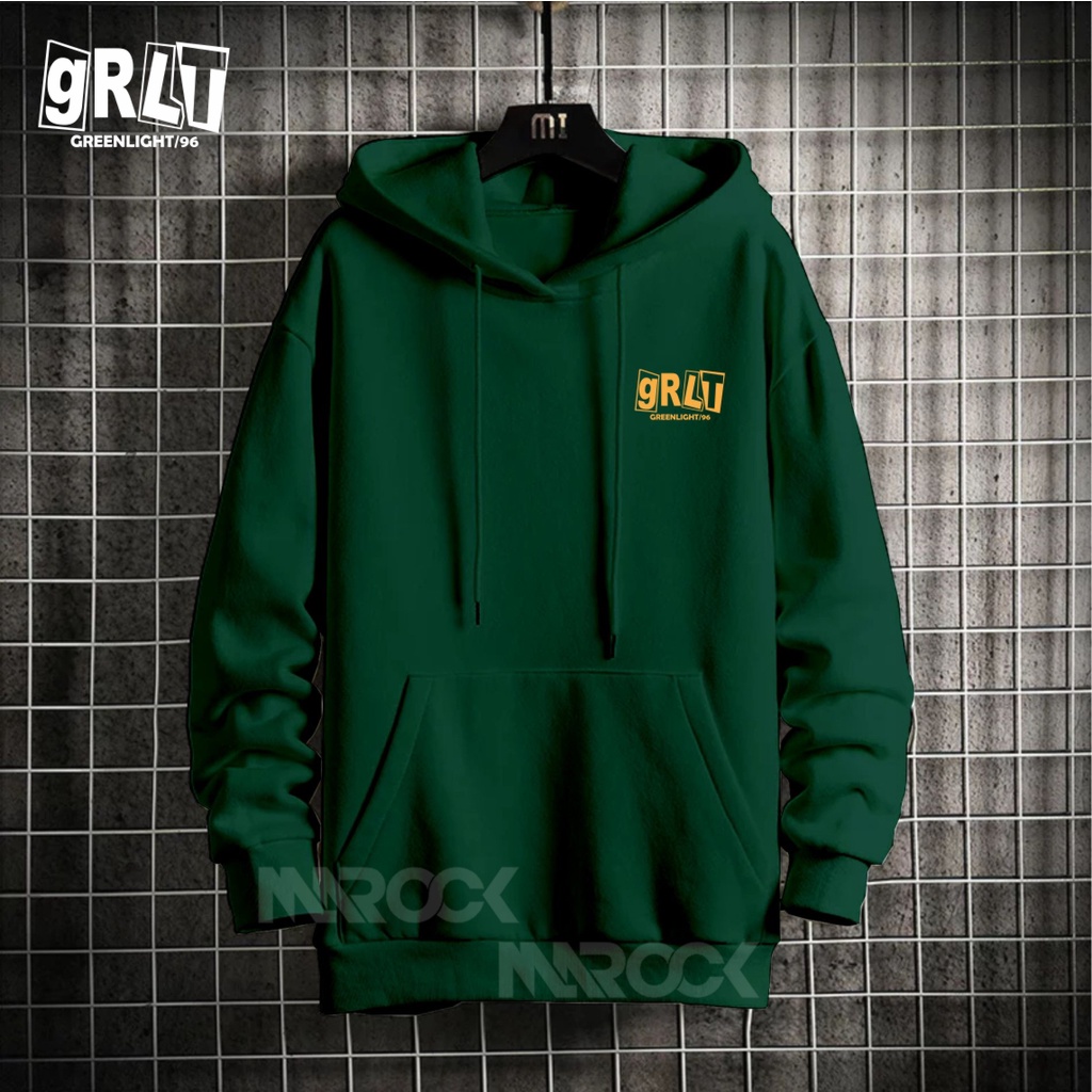 Sweater Hoodie Disto Pria Dan Wanita Logo GRLT