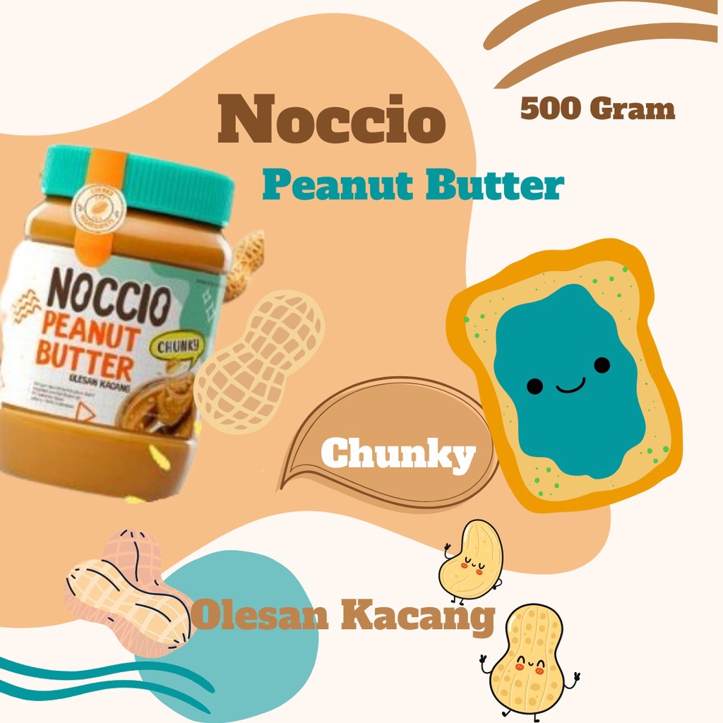 Noccio Peanut Butter 500gr