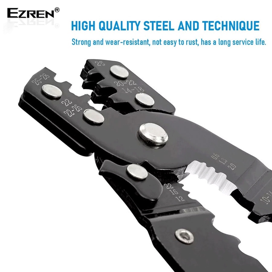 Ezren EZ-202B Tang Potong Kabel Multifungsi Crimping Skun Kabel Wire