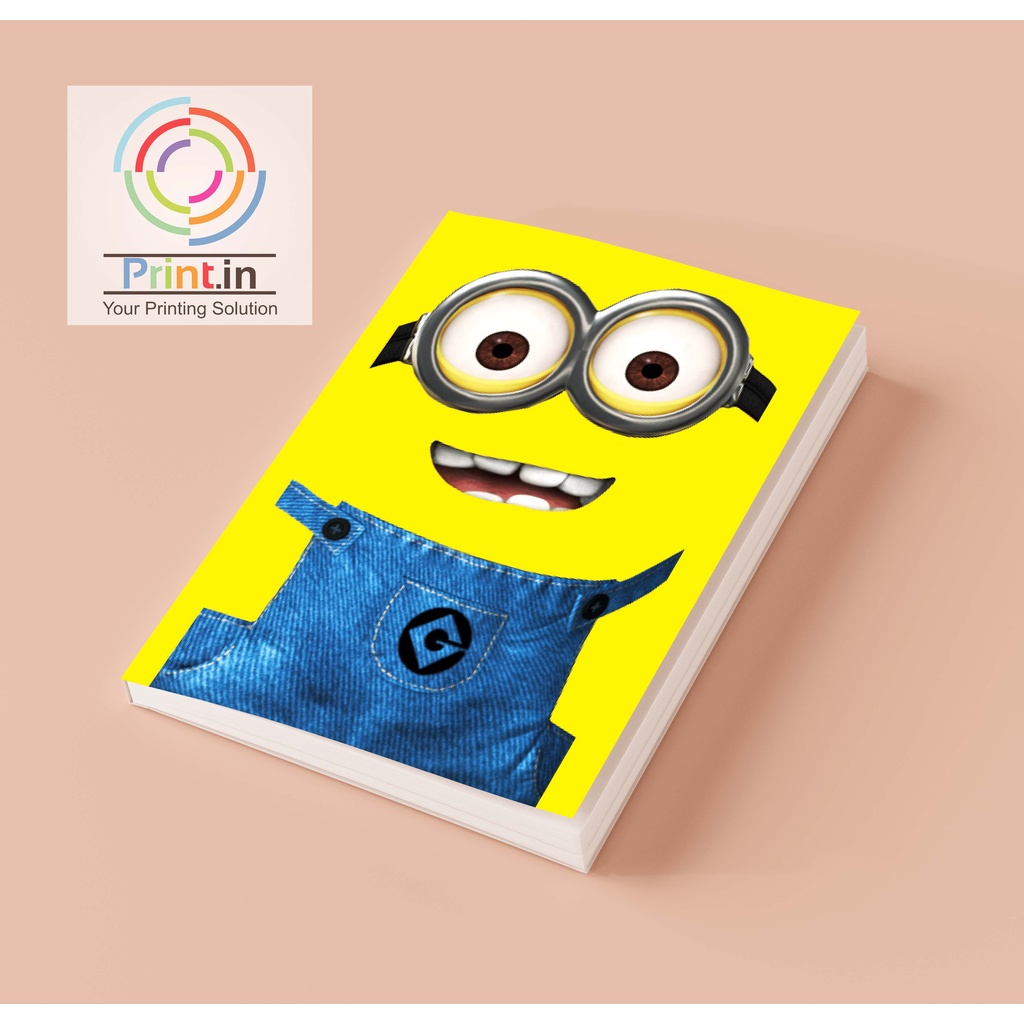 

Notebook Minion Motif 3 Softcover