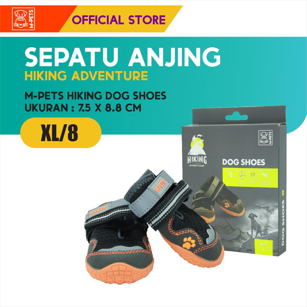 M-Pets Hiking Dog Shoes XL/8 / Sepatu Anjing Alas Kaki Hiking