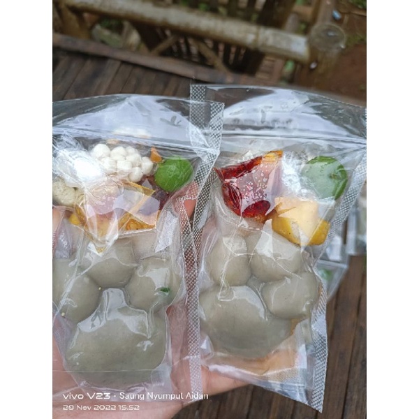

paket Reseller Baso aci mercon kemasan mini 10 bungkus