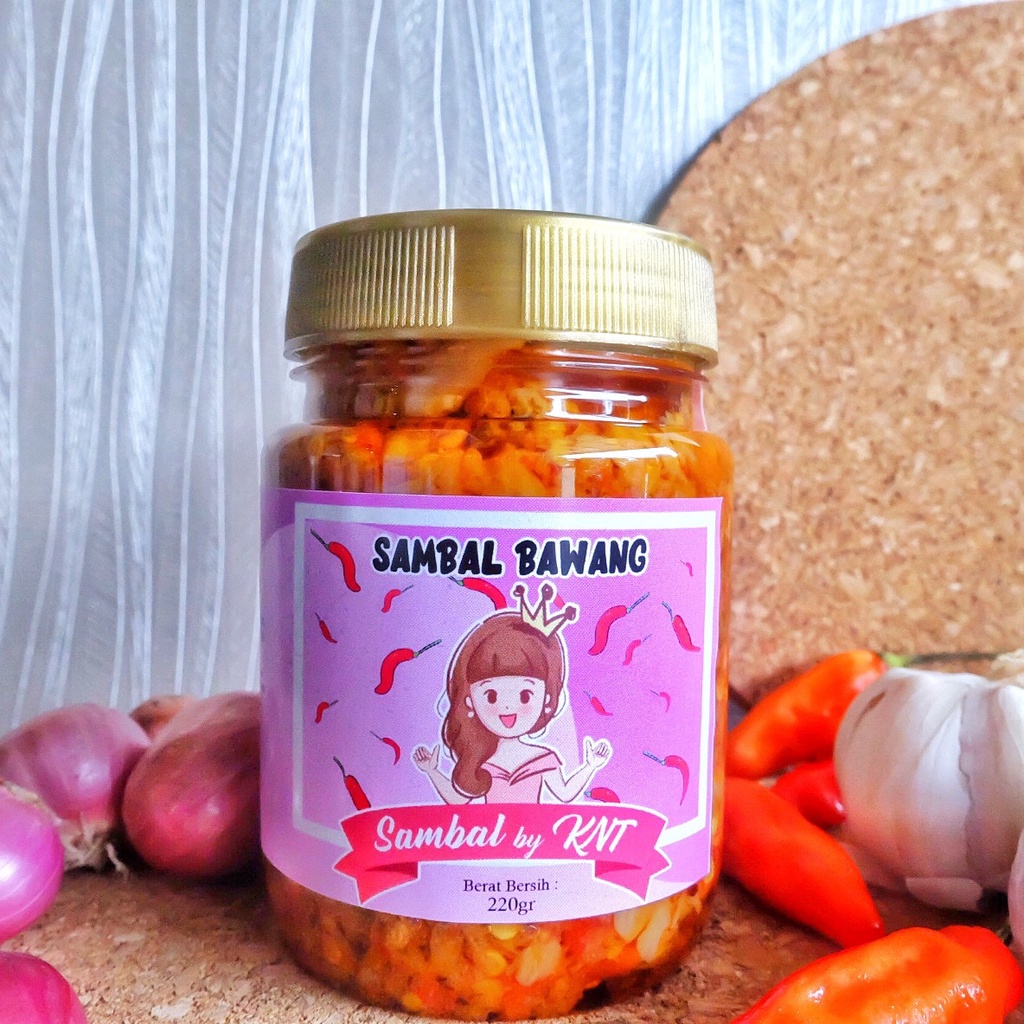 SAMBAL BAWANG PUTIH KNT