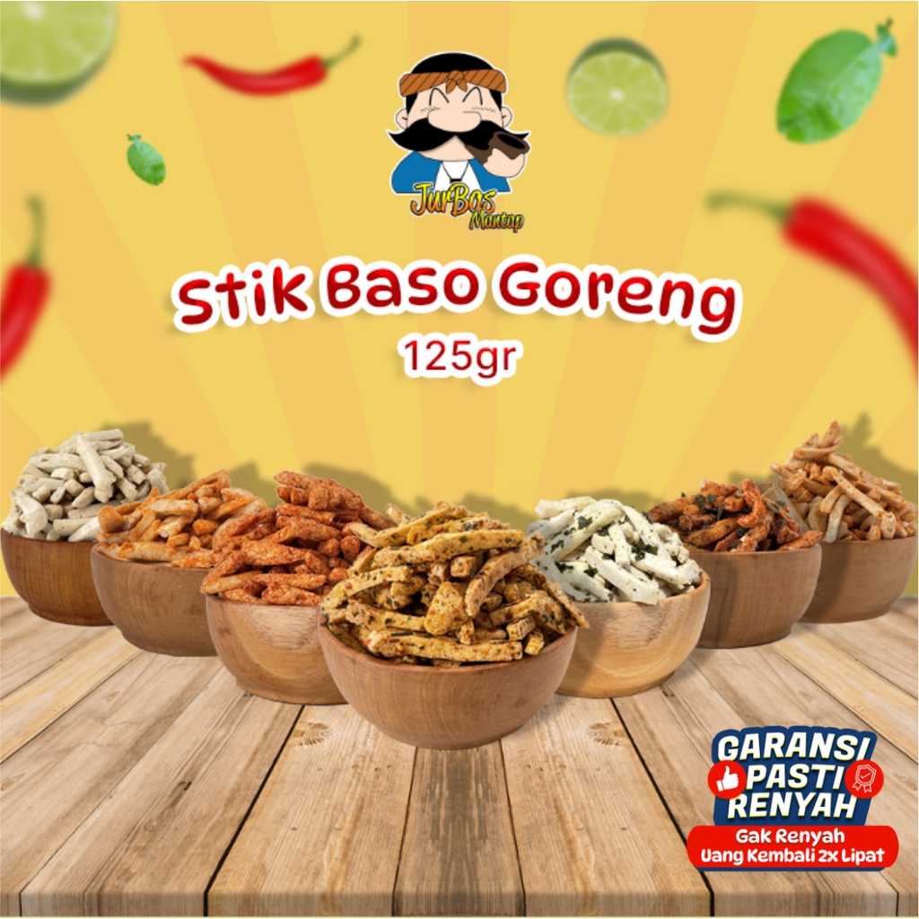 Basreng 125 gram (Baso Goreng)