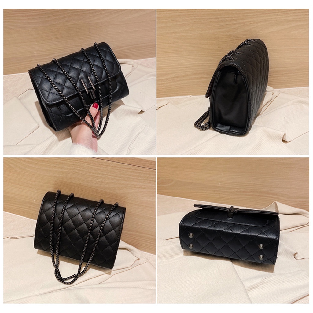 Tas selempang wanita kulit sintetis shoulder bag wanita kekinian tas pesta wanita terbaru