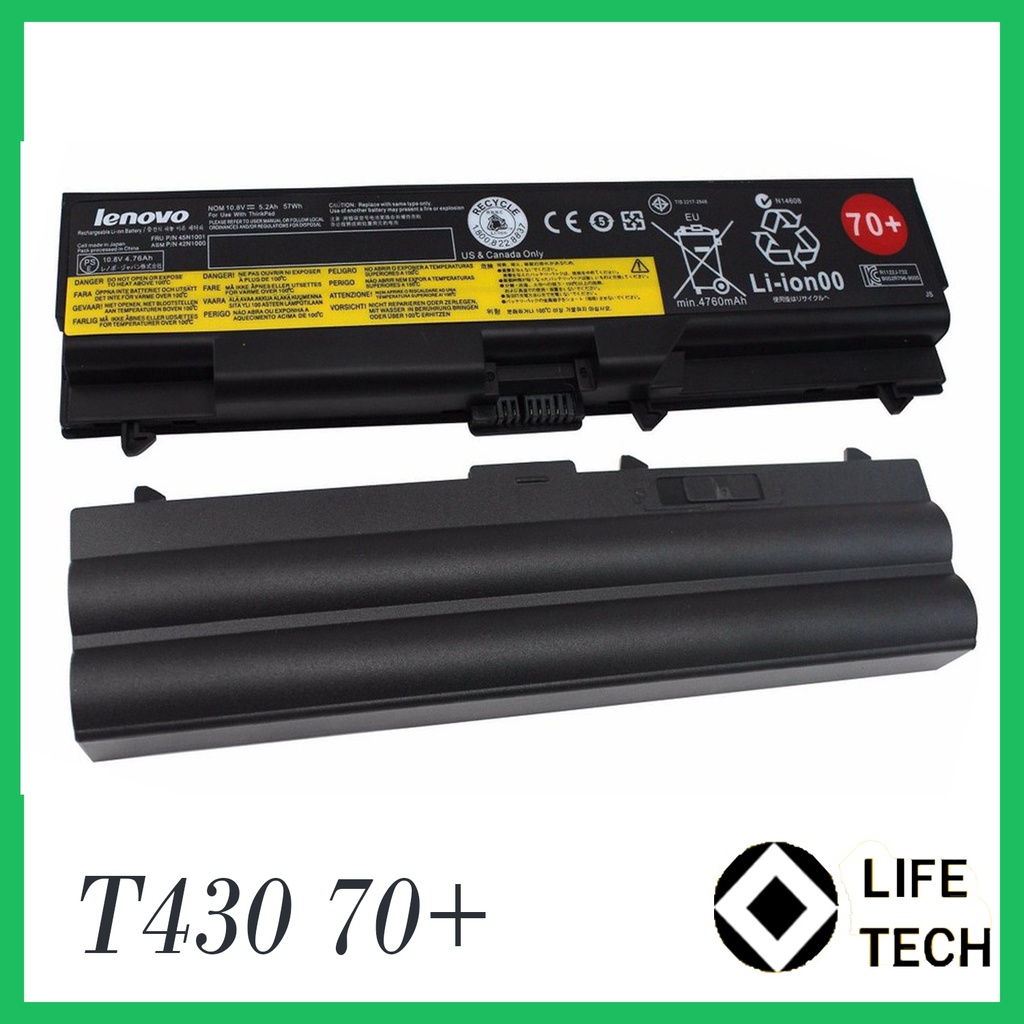 Baterai Lenovo Thinkpad T410 T420 T430 T530 W530 L510 L520 L530 L410 L412 L420 L430 T520 W510 W520 W530