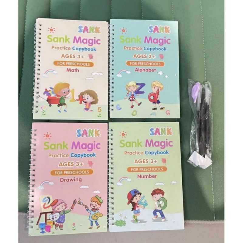 Buku Sank Magic (4in1) / buku Pintar (sudah dapat pulpen+refill)