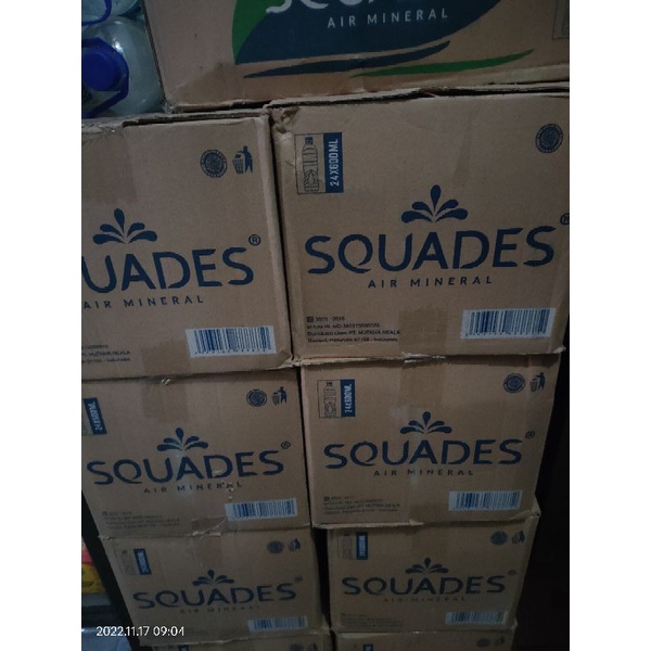 Squades 600ml isi 24