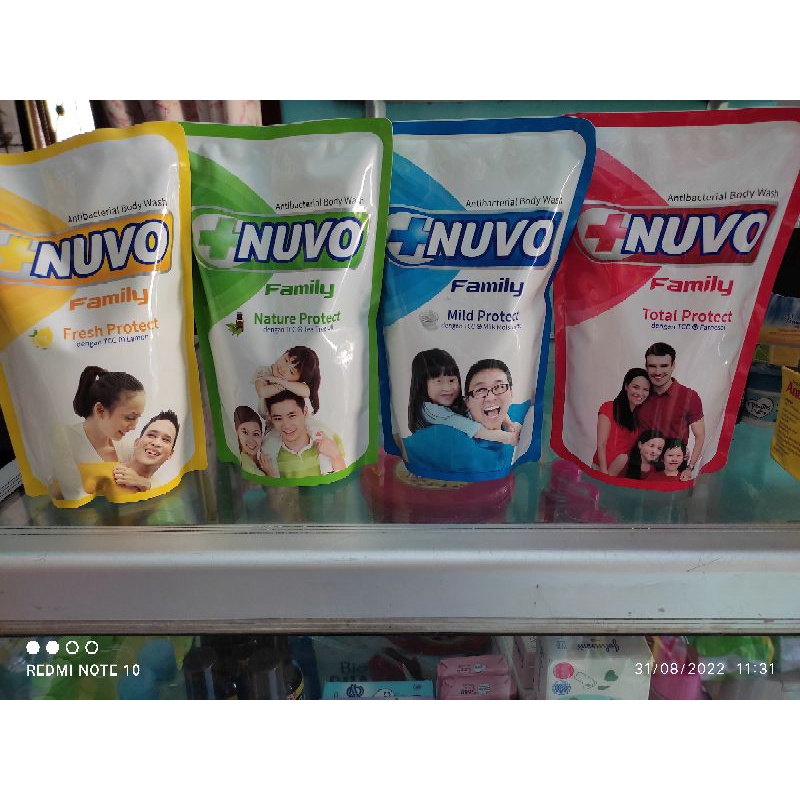 Nuvo sabun cair 450ml-sabun mandi
